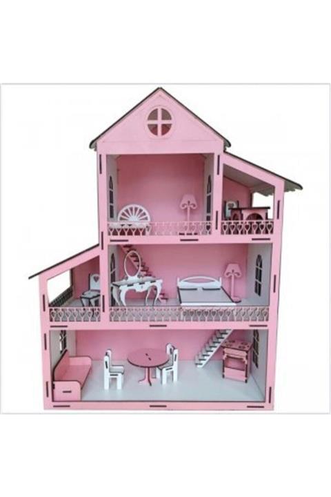 Gökmen Oyuncak Ahşap 3 Katlı Ev