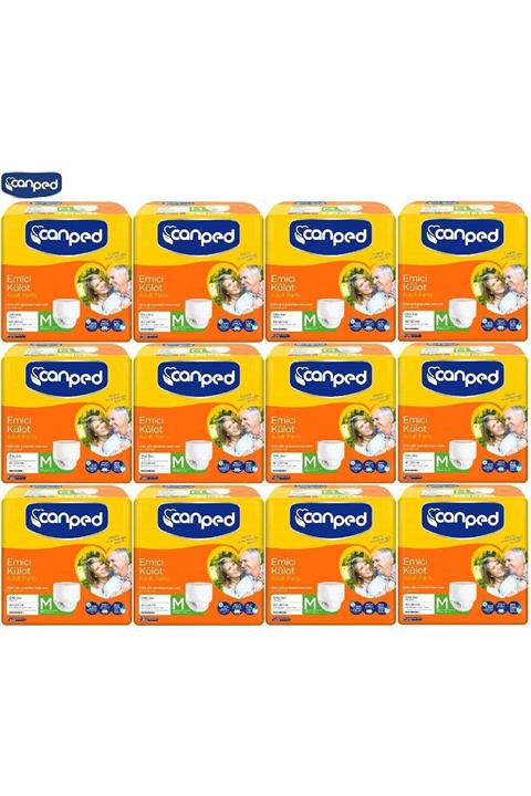 Canped Emici Külot Hasta Bezi M-orta 120 Adet