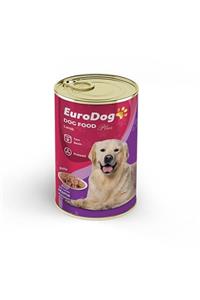 EuroGold Eurodog Köpek Konservesi Kuzu Etli 415gr 24 Adet