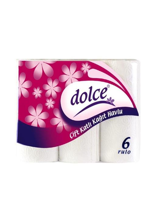 Dolce 6' Lı Kağıt Havlu 21,5x12 80 Yaprak