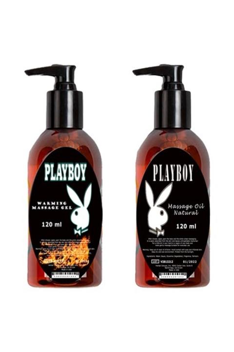 Playboy Massage Oil Warming And Natural 120 Ml Isıtıcılı Ve Kokusuz Vücut Masaj Yağı