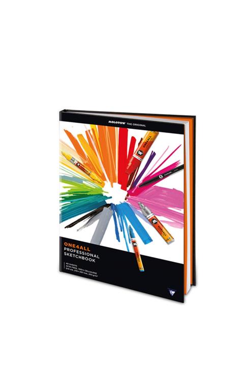 Molotow Professional Sketchbook A4 205gr 40 Yaprak