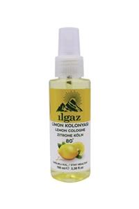 ILGAZ Klasik Limon Kolonyası 100 ml Çanta Boy Sprey 80 Derece Kolonya