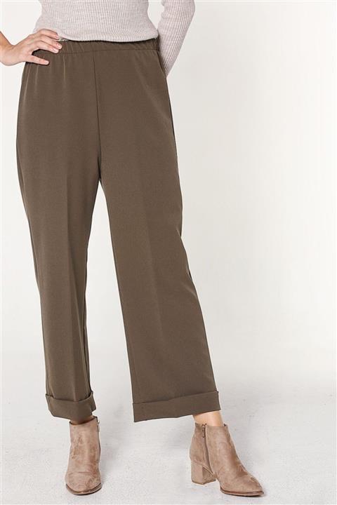 ALLDAY Haki Duble Paça Lastikli Pantolon