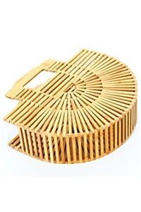 Bilderberg Kadın Bambu Çanta Rattan Çanta