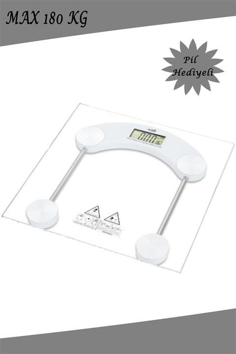 PearlHaus Digital Hassas Cam Baskül Tf-1052