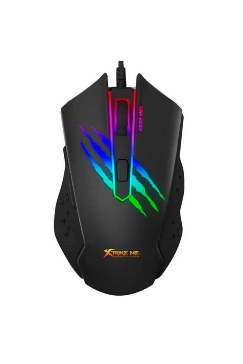 Apple Xtrike Me Rgb Işıklı Gaming Mouse 3600 Dpı 6 Tuşlu Oyuncu Mouse