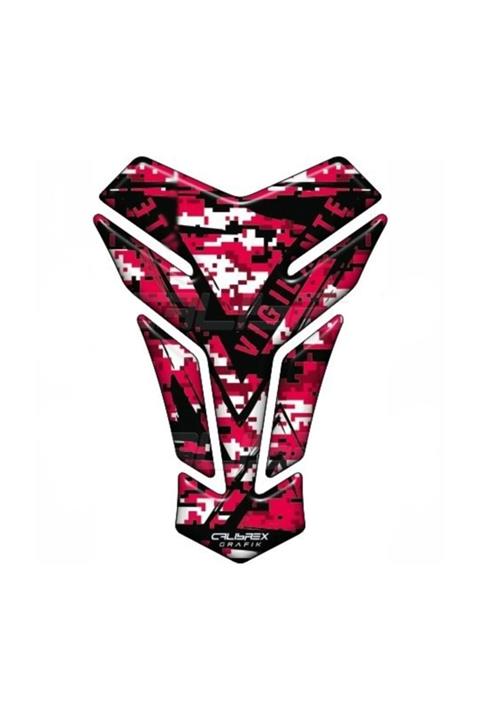 Calibrex Tankpad Vigilante Kırmızı Siyah TPK232R
