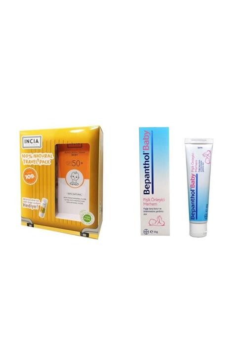 Bepanthol Doğal Bebek Güneş Kremi Lip Balm+ Pişik Kremi 30 Gr
