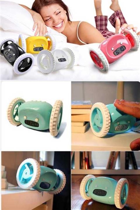 Keyfi Sepet Kovaladıkça Kaçan Alarmlı Saat