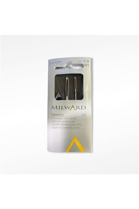 Milward No: 1-3 Yün Iğnesi -çelik - 2 Adet Made In Germany 2131317 Şenel Yün