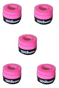 Wilson 5 Adet Comfort Bowl O'grips Tekli Pembe Grip Kgm-pembe5