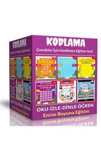 Enine Boyuna Eğitim Çocuklar Için Kodlama Öğreten Eğitim Seti (6 Kitap)