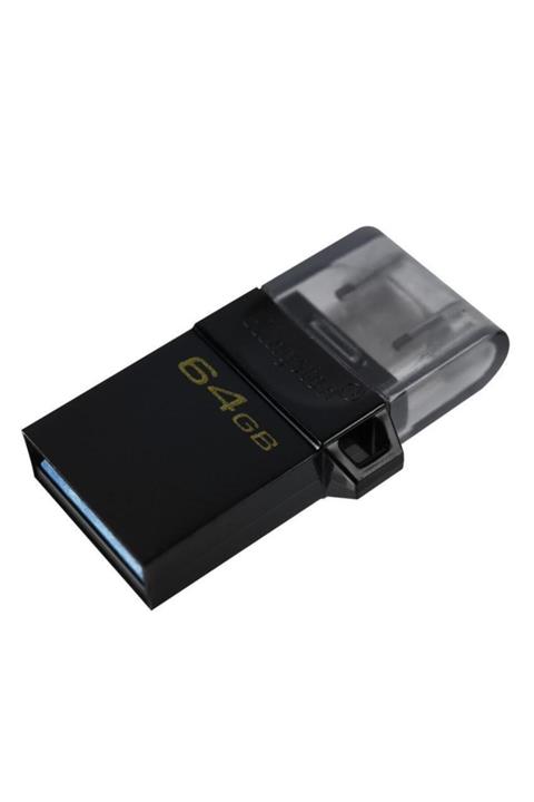 Kingston 64gb Dt Microduo Microusb+ Flash Disk Dtduo3g2/64gb