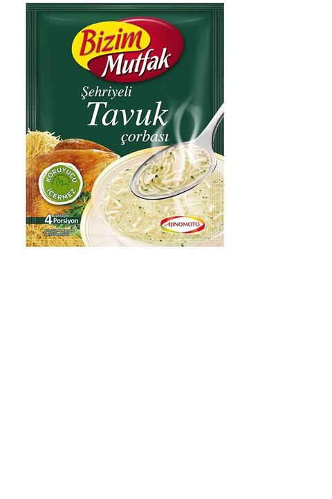 Bizim Mutfak BİZİM MUTFAK ŞEHRİYELİ TAVUK ÇORBASI 51 GR 10 ADET