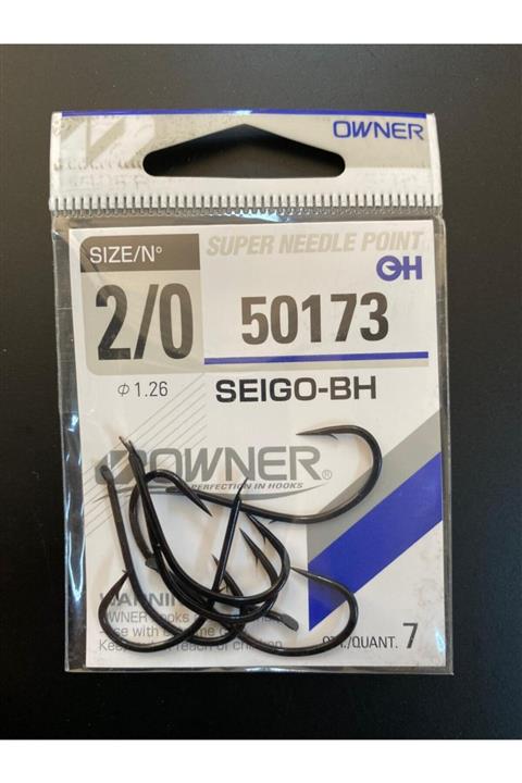 Owner Siyah Olta Iğne 50173 - 2/0 Seigo-bh