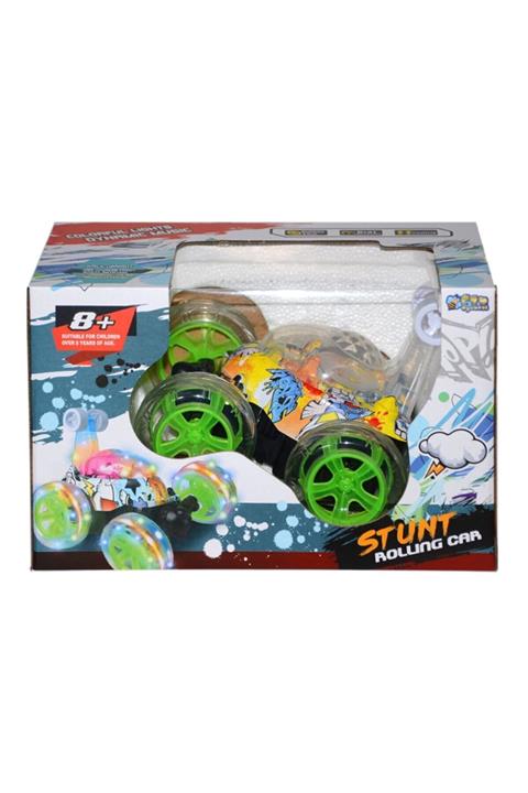 Oyuncakmatik Uzaktan Kumandalı Şarjlı Akrobat Araba
