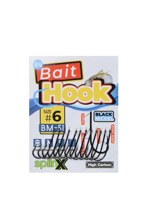 SpiinX Bait Hook Tekli Jig Head ve Yem Iğnesi