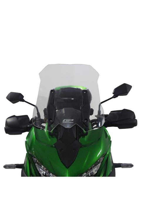 GP KOMPOZİT Kawasaki Versys 1000 2021 Uyumlu Ön Cam Şeffaf 51 Cm