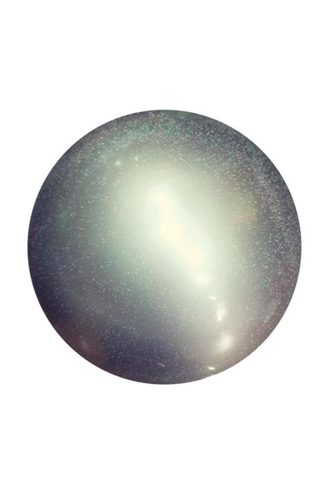 CIWAA Ritmik Jimnastik Topu 320 gr Gri Simli