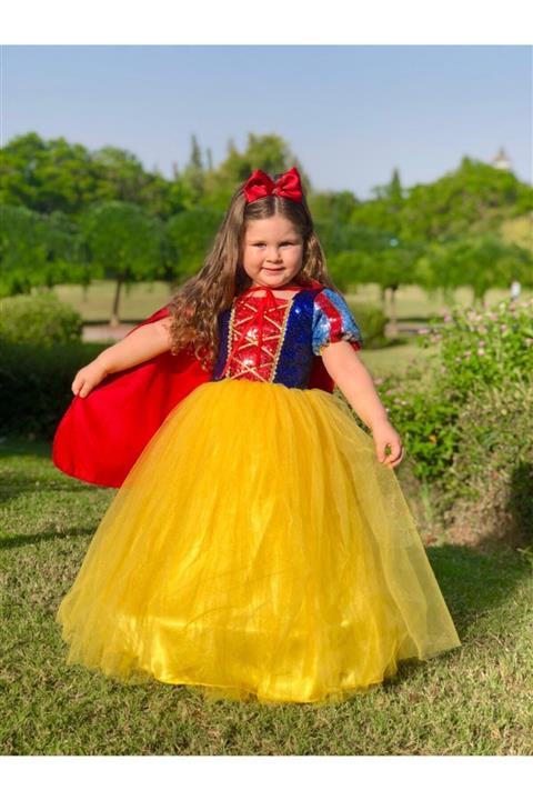 Kostümcü Teyze Kız Çocuk Pamuk Prenses Kostüm