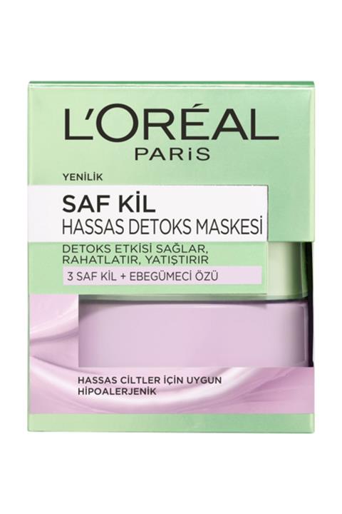 L'Oreal Paris Saf Kil Hassas Detoks Maskesi