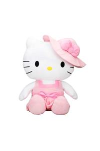 Hello Kitty Pembe Şapkalı Peluş 70 cm