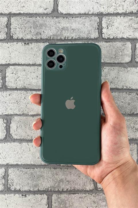 TrendShopping Iphone 11 Pro Max Uyumlu  Logolu Kamera Korumalı Lansman Gerçek Cam Kapak