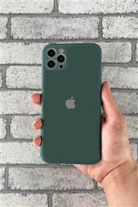 TrendShopping Iphone 11 Pro Max Uyumlu  Logolu Kamera Korumalı Lansman Gerçek Cam Kapak