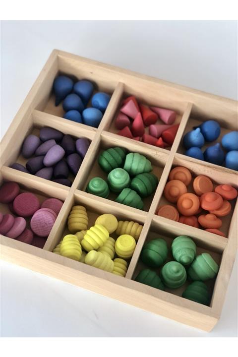 quup toys Ahşap Örüntü Parçaları - Set 1