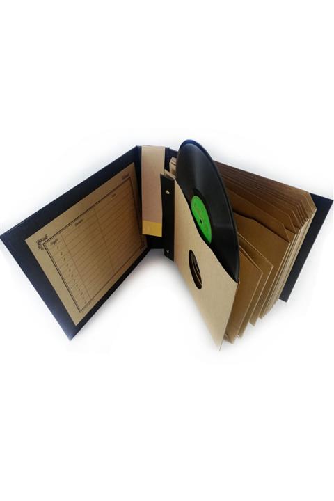 Çıtırtılı Sesler Siyah Taş Plak Klasörü