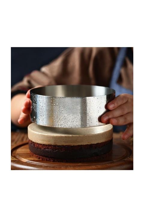 Nar kalıp Yuvarlak Çember Pasta Kek Kalıbı 23 cm Derinlik 6 cm