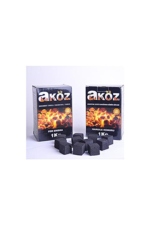 aköz Nargile Kömürü Hindistan Cevizi 1 Kg