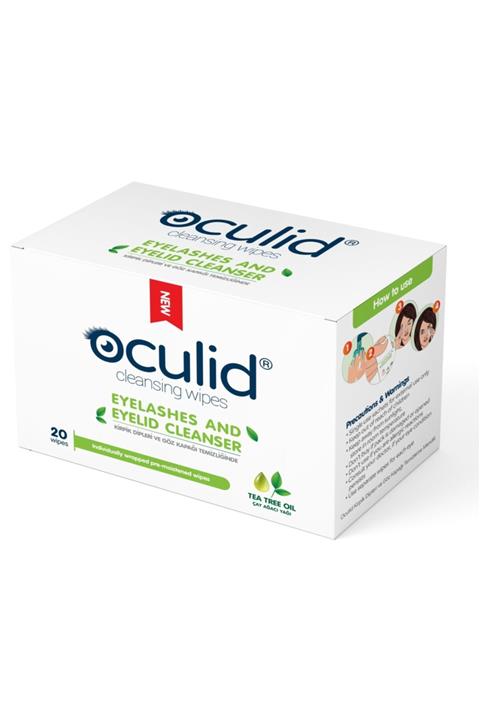 Oculid ® Kirpik Dibi Ve Göz Temizleme Mendili 20'li (YENİLENEN FORMÜL İLE)