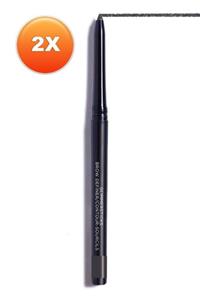 AVON Glimmersticks Açılıp Kapanabilen Kaş Kalemi Soft Black Ikili Set