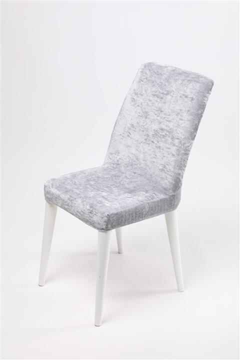 GUZGUN Gri Retro Model Sandalye Kılıfı