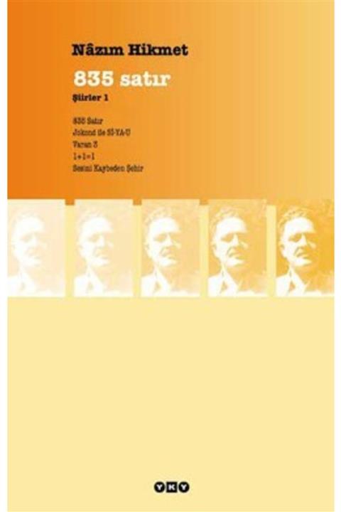 Yapı Kredi Yayınları 835 Satır Şiirler 1