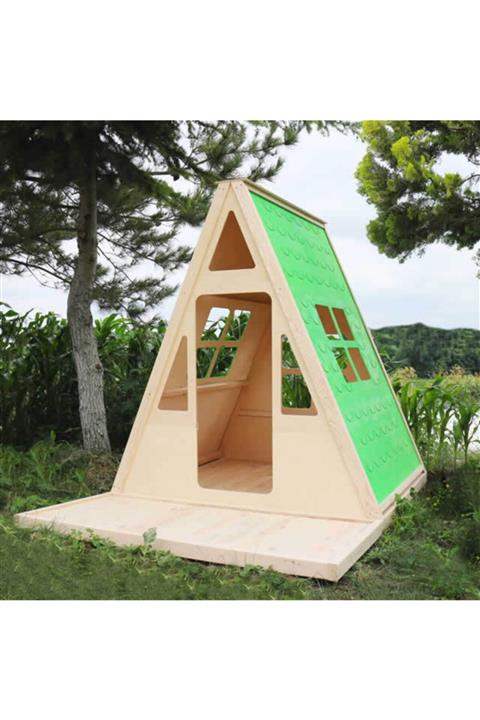EDU DİZAYN Üçgen Oyun Evi