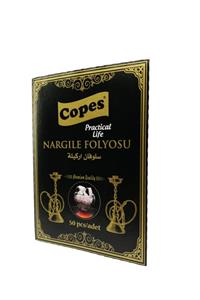 COPES Hazır Kesilmiş Ateşe Dayanıklı 40 Micron Nargile Folyosu (50 'li)