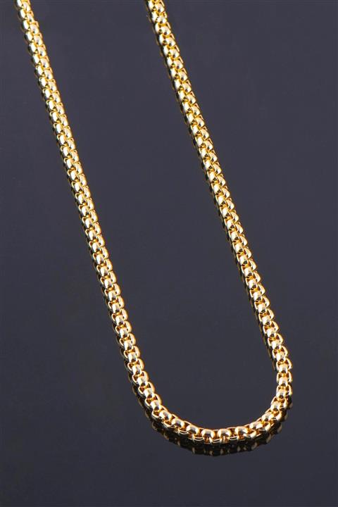 Apptakı Unisex Altın Zcn Paslanmaz Spor Zincir Kolye Zcn0100