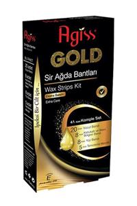 AGISS Gold Ekstra Bakım Sir Ağda Bandı Komple Set 41'lix2 Adet