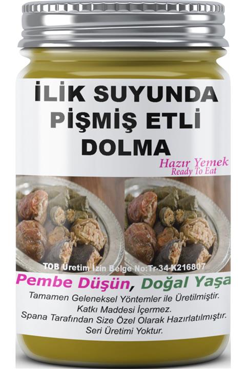 SPANA Ilik Suyunda Pişmiş Etli Dolma Ev Yapımı Katkısız 330gr