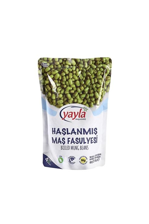Yayla Haşlanmış Maş Fasulyesi 400 gr
