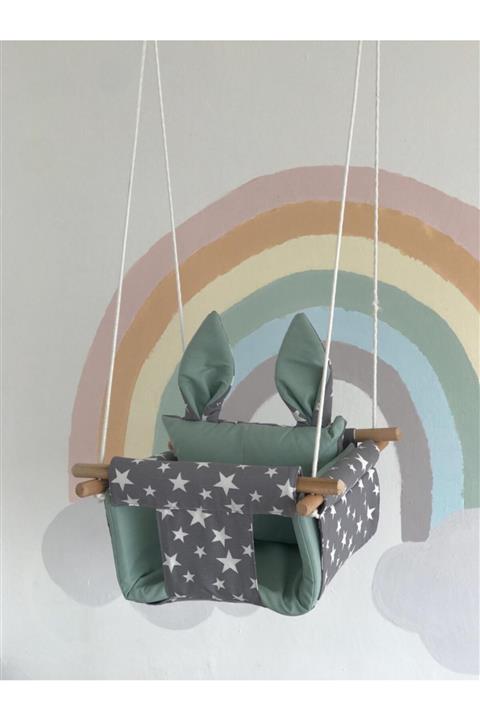 hüma'dan Stars In Gray Çocuk Salıncak