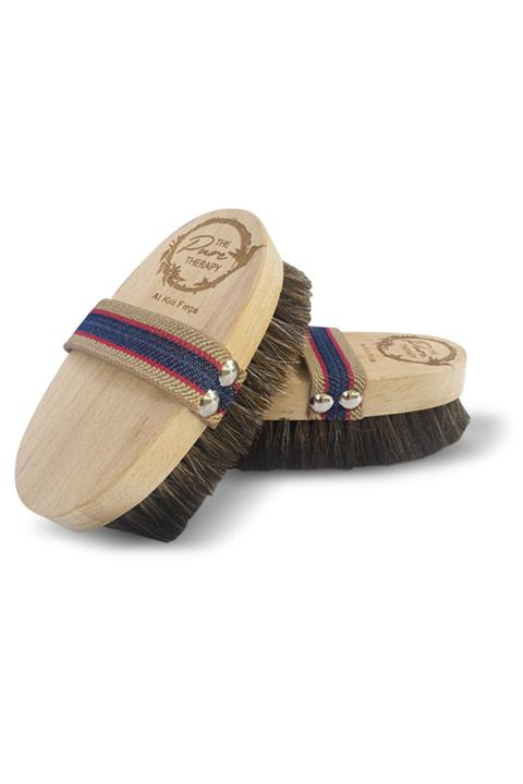 The Pure Therapy Orjinal %100 Doğal At Kılı Fırçası