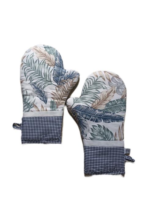 Kostümcü Teyze Isıya Dayanıklı Özel Üretim Fırın Eldiveni Ciftli