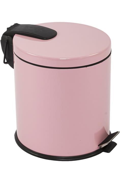 Foreca Pembe Renkli Pedallı Çöp Kovası 20 Lt