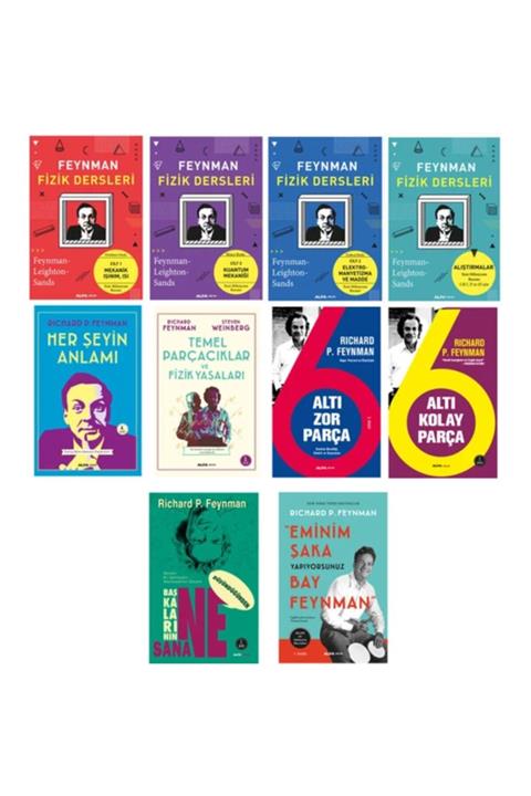 Alfa Yayınları Feynman 10 Kitap Set