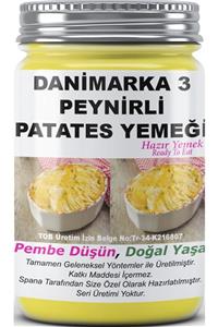 SPANA Ev Yapımı Katkısız Danimarka 3 Peynirli Patates Yemeği 330 gr