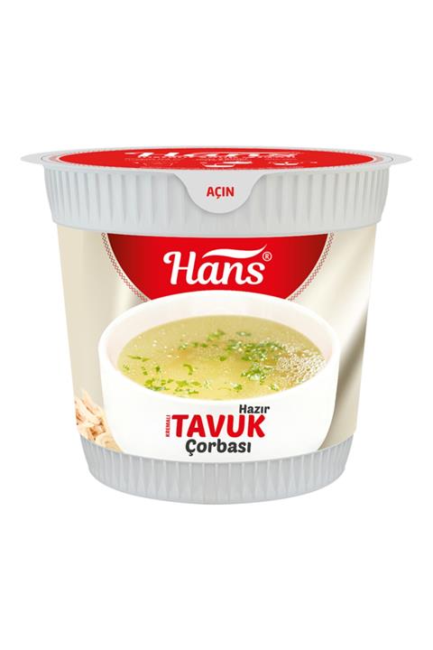 Hans Bardakta Tavuk Suyu Çorbası 5 Adet